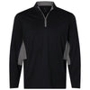 Puma Golf Men's Puma Black/Slate Sky Pure 2.0 Quarter-Zip