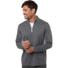Puma Golf Men's Slate Sky/Ash Grey Pure 2.0 Quarter-Zip