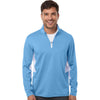 Puma Golf Men's Team Light Blue/White Glow Pure 2.0 Quarter-Zip