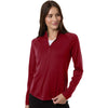 Puma Golf Women's Dark Crimson Pure 2.0 Quarter-Zip