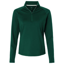 Puma Golf Women's Dark Myrtle Pure 2.0 Quarter-Zip