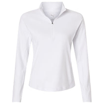 Puma Golf Women's White Glow Pure 2.0 Quarter-Zip