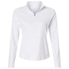 Puma Golf Women's White Glow Pure 2.0 Quarter-Zip