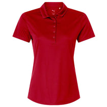 Puma Golf Women's Strong Red Pure 2.0 Polo