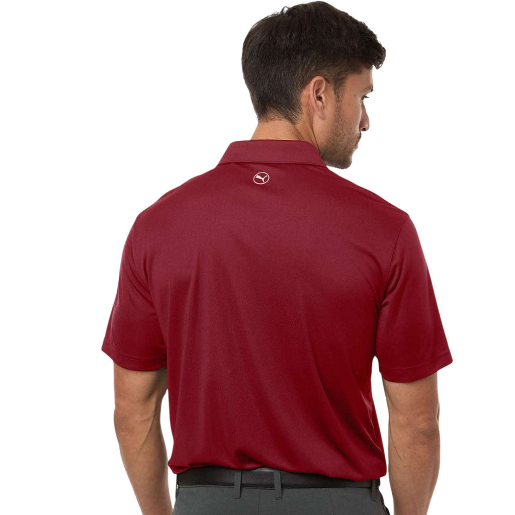 Puma Golf Men's Dark Crimson Pure 2.0 Polo