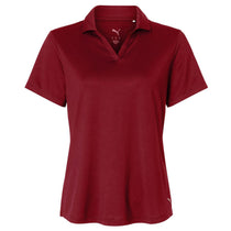 Puma Golf Women's Dark Crimson Icon Polo 2.0