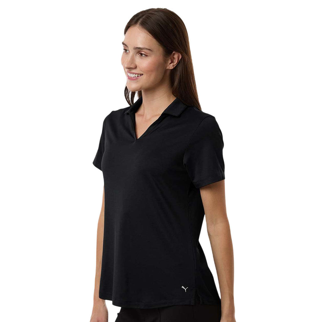 Puma Golf Women's Puma Black Icon Polo 2.0