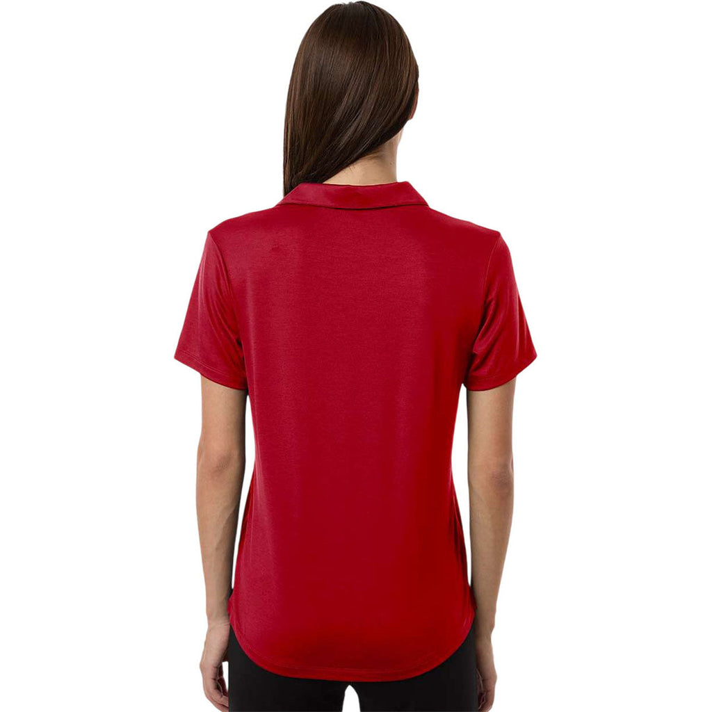 Puma Golf Women's Strong Red Icon Polo 2.0