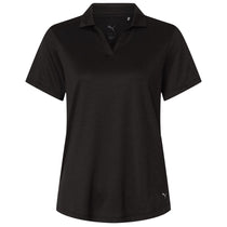Puma Golf Women's Puma Black Heather Icon Heather Polo