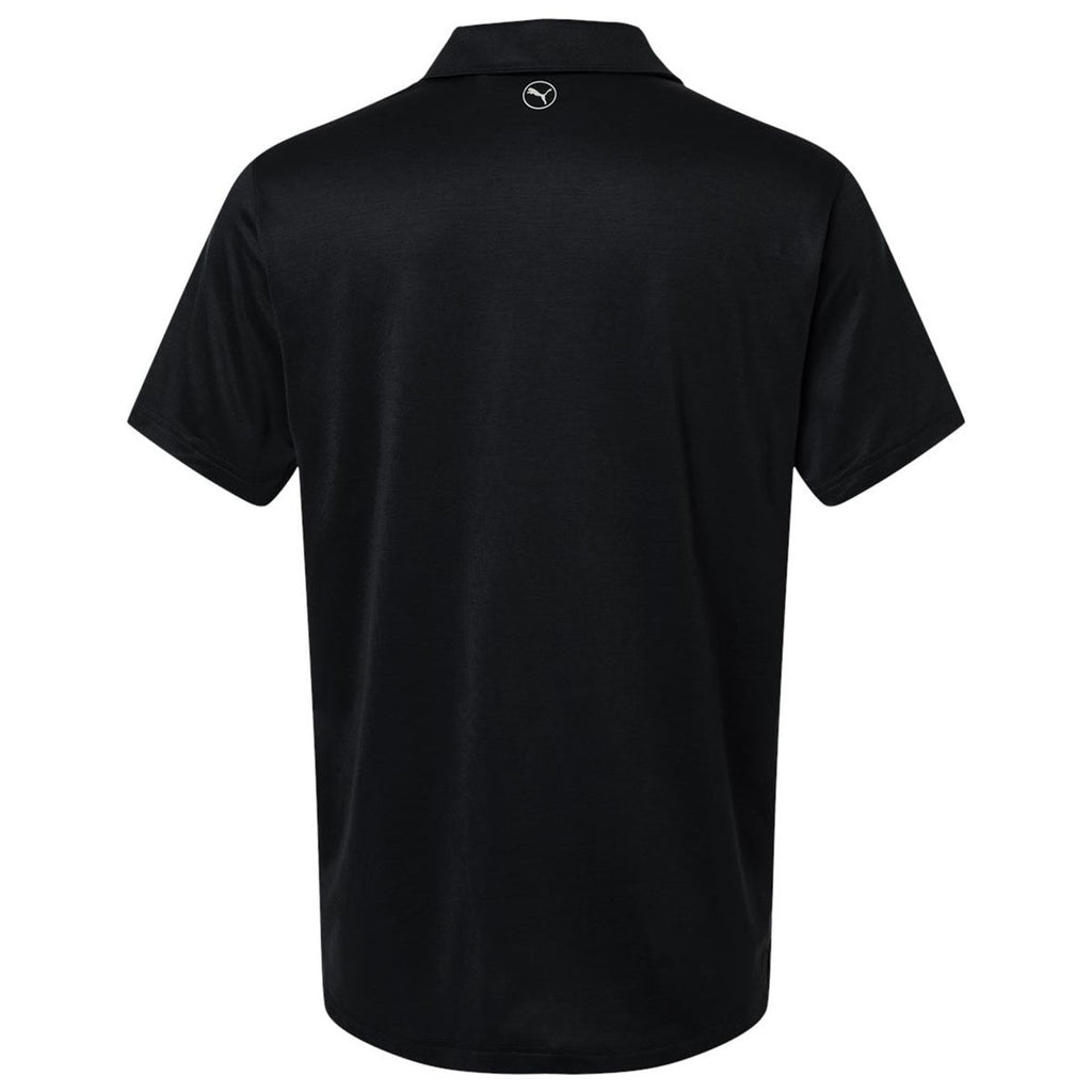 Puma Golf Men's Puma Black Icon Polo 2.0
