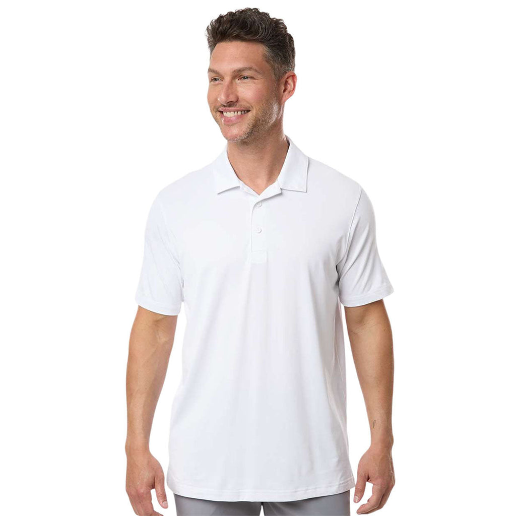 Puma Golf Men's White Glow Icon Polo 2.0