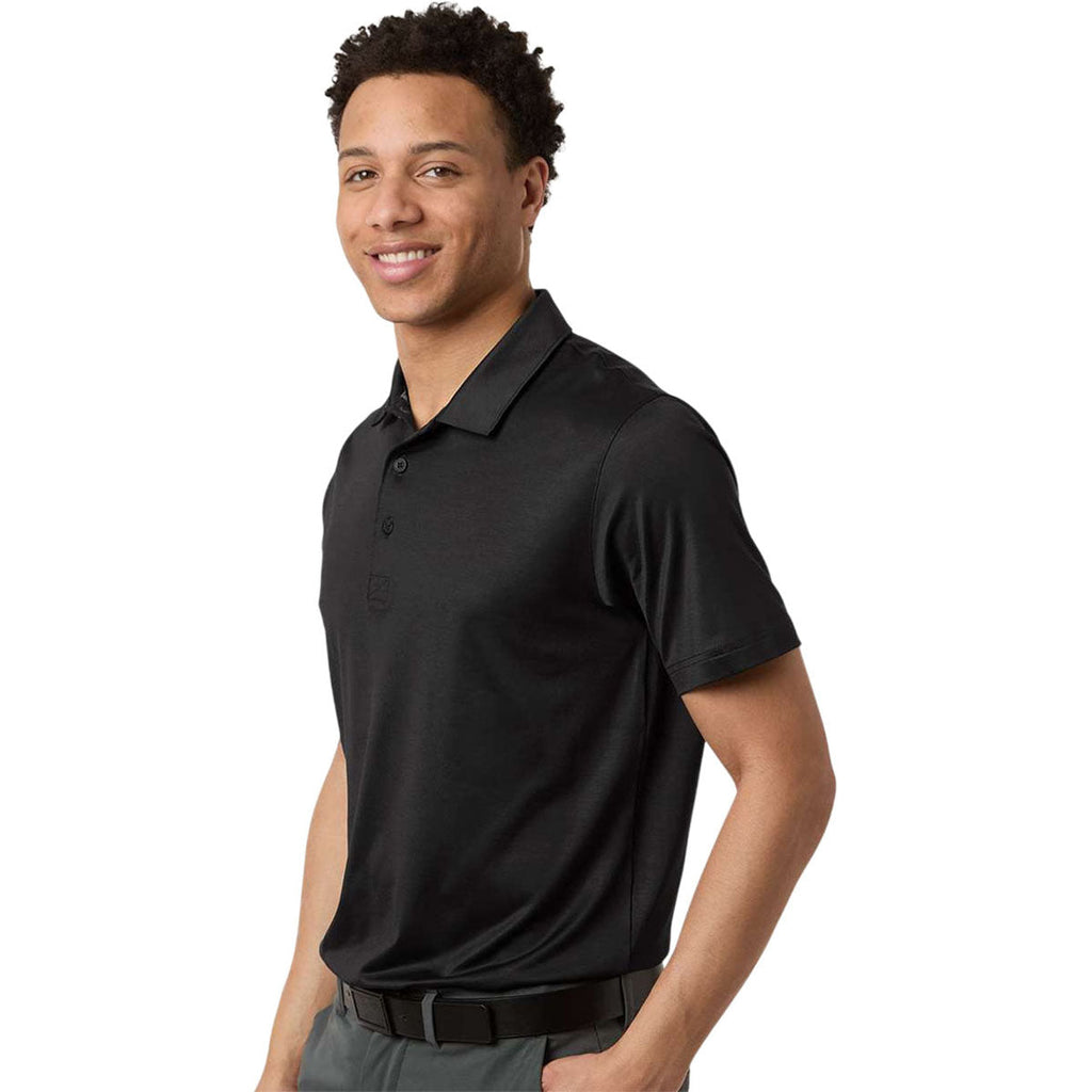 Puma Golf Men's Puma Black Heather Icon Heather Polo 2.0
