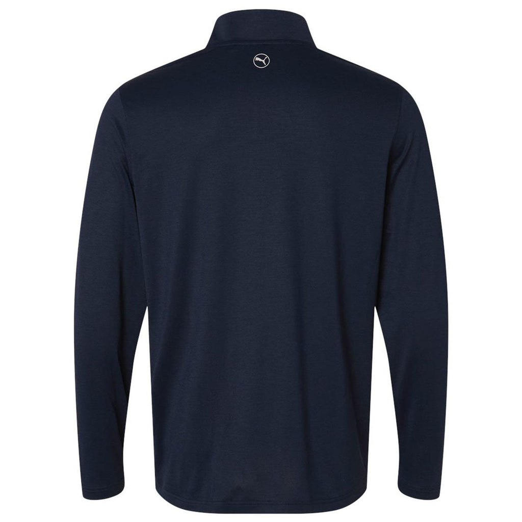 Puma Golf Men's Deep Navy Icon 2.0 Quarter-Zip