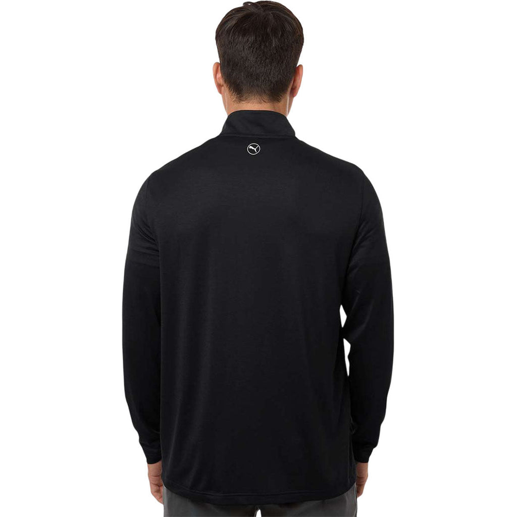 Puma Golf Men's Puma Black Icon 2.0 Quarter-Zip