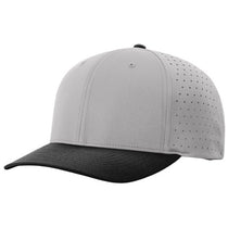 Richardson Grey/Grey/Black Laser Perf R-Flex Snapback