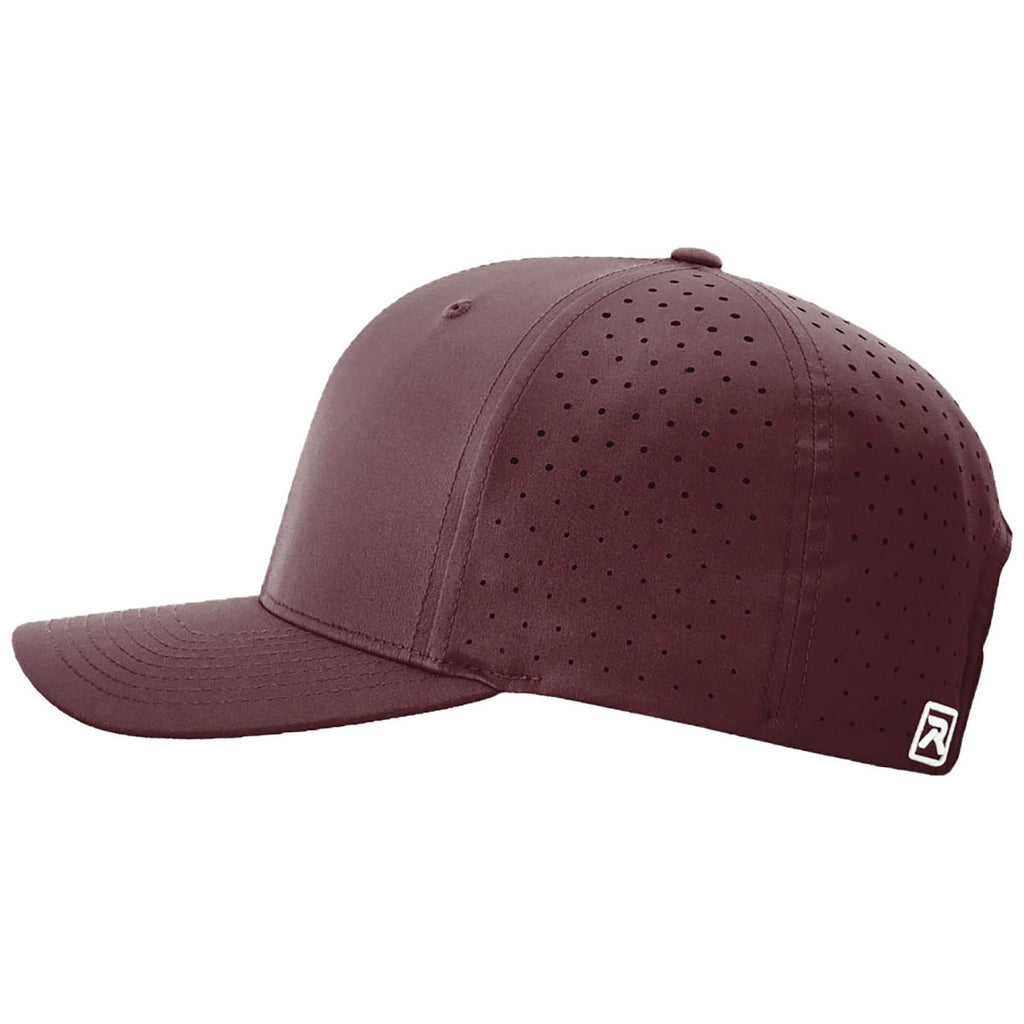 Richardson Maroon Laser Perf R-Flex Snapback