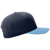 Richardson Navy/Navy/Columbia Blue Laser Perf R-Flex Snapback