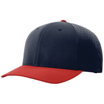Richardson Navy/Navy/Red Laser Perf R-Flex Snapback
