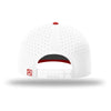 Richardson White/White/Red Laser Perf R-Flex Snapback