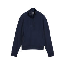 Puma Women's Deep Navy Boulder Quarter Zip