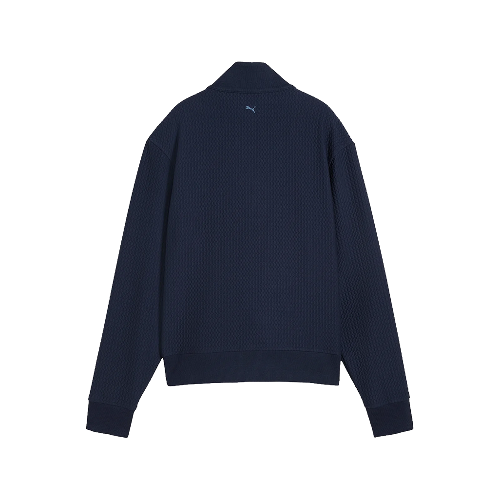 Puma Women's Deep Navy Boulder Quarter Zip