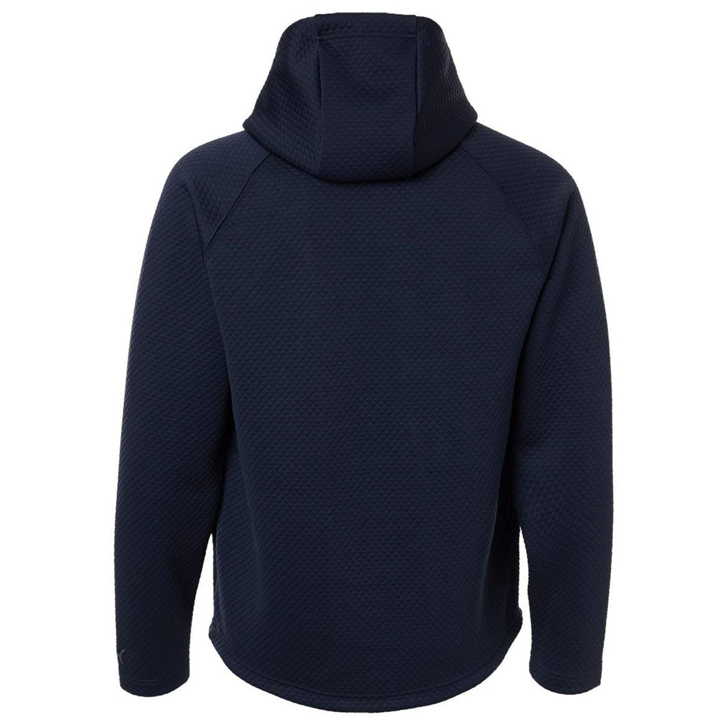 Puma Golf Men's Deep Navy Pebble Hooded Pullover