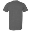 Gildan Unisex Heather Dark Grey Softstyle T-Shirt