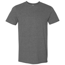 Gildan Unisex Heather Dark Grey Softstyle T-Shirt