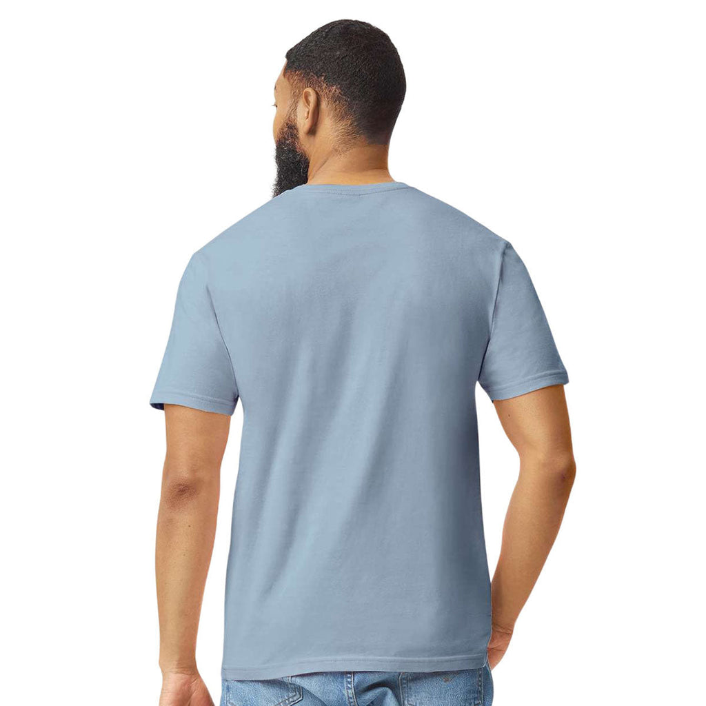 Gildan Unisex Stone Blue Softstyle T-Shirt