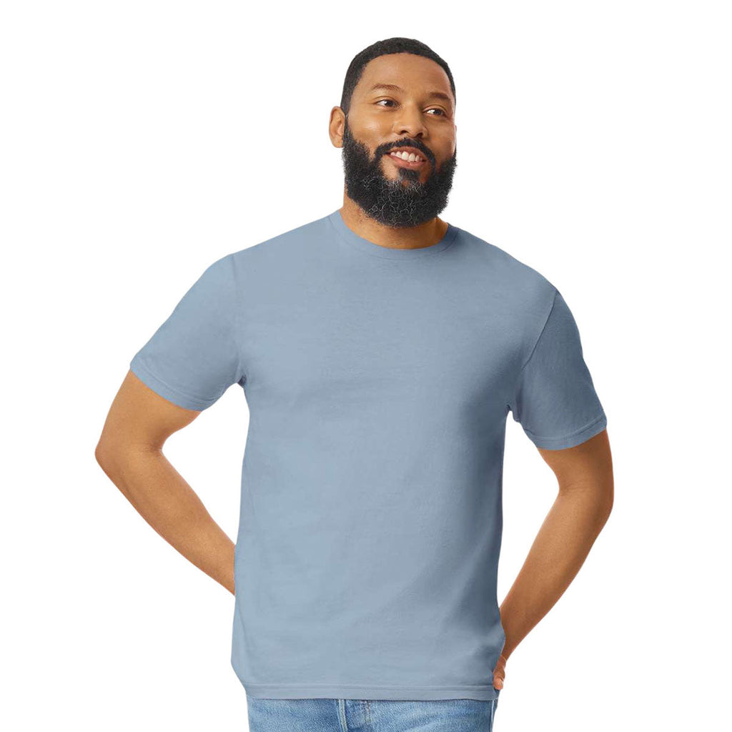 Gildan Unisex Stone Blue Softstyle T-Shirt