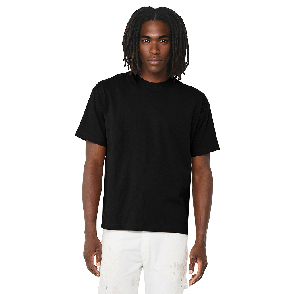 BELLA+CANVAS Black Unisex 6-Ounce Heavyweight Tee