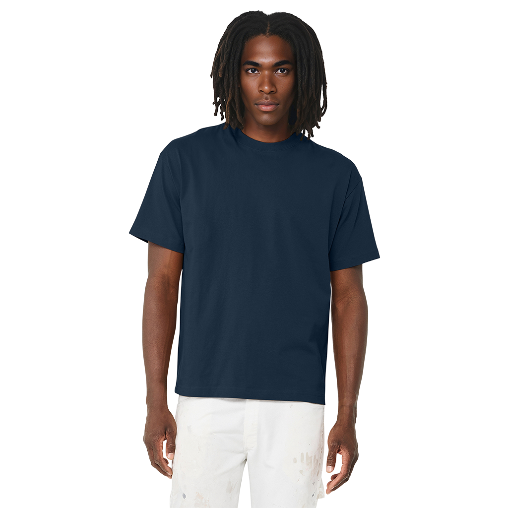 BELLA+CANVAS Navy Unisex 6-Ounce Heavyweight Tee