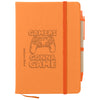 Hit Orange Journal Notebook With Sticky Notes & Flags