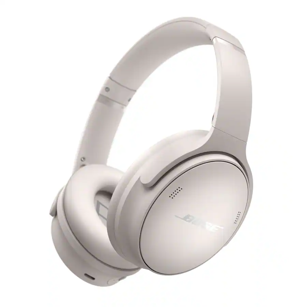 Bose White Smoke QuietComfort Wireless Noise Cancelling Over-the-Ear Bluetooth Headphones