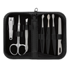 Koozie Black 7 Pcs Manicure Set