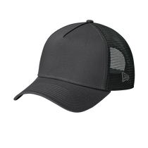 New Era Flag Graphite/Black Snapback Trucker Cap