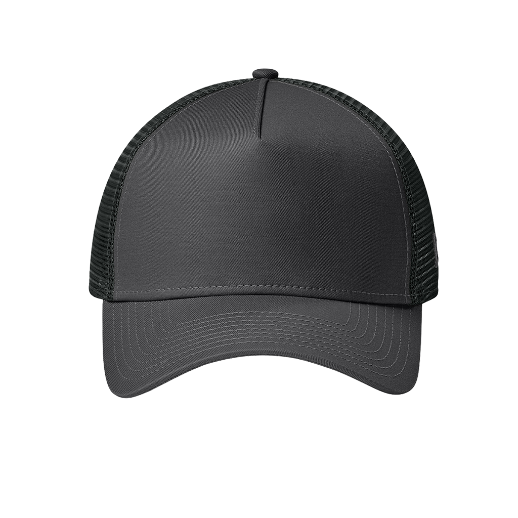New Era Flag Graphite/Black Snapback Trucker Cap