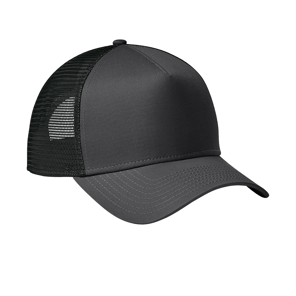 New Era Flag Graphite/Black Snapback Trucker Cap