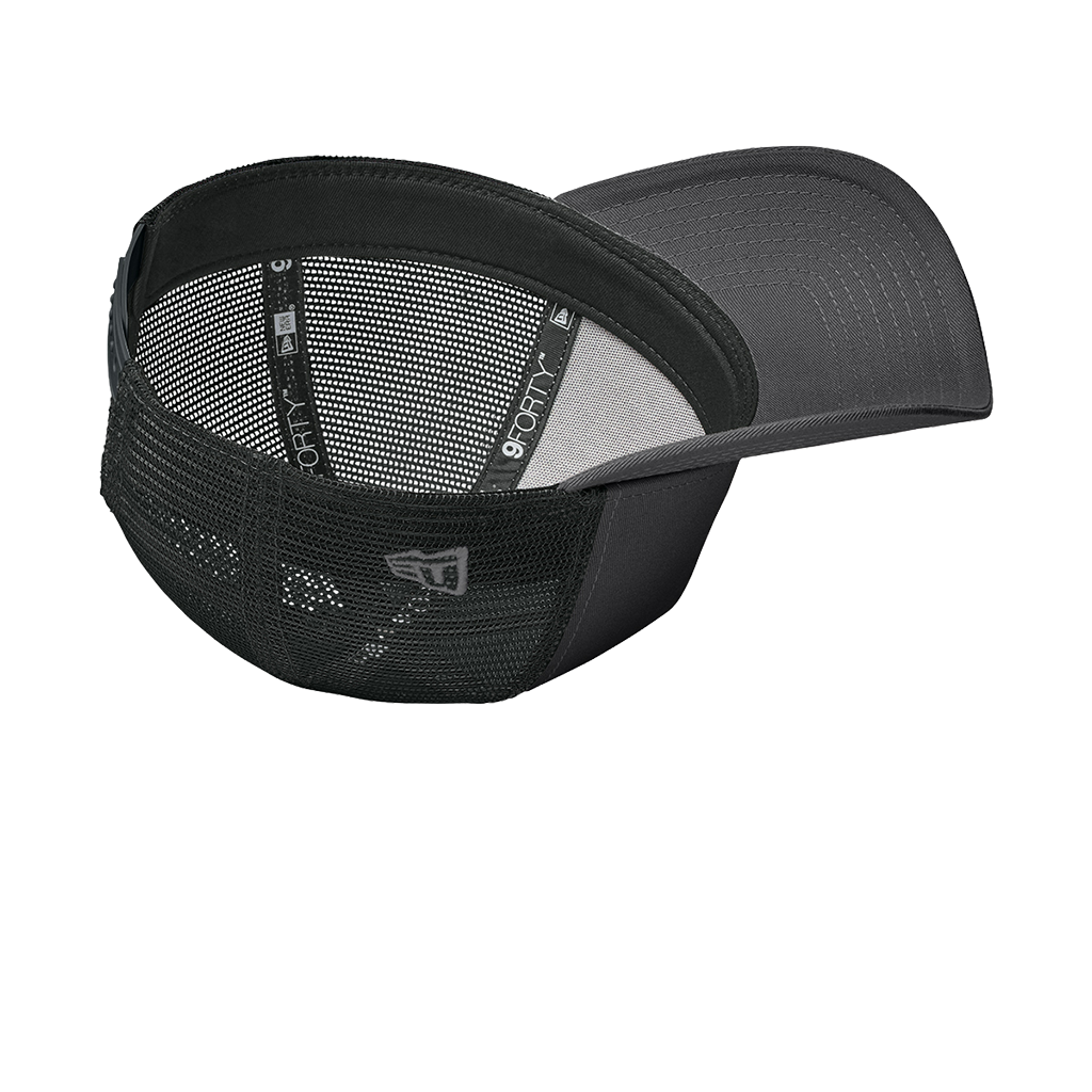 New Era Flag Graphite/Black Snapback Trucker Cap
