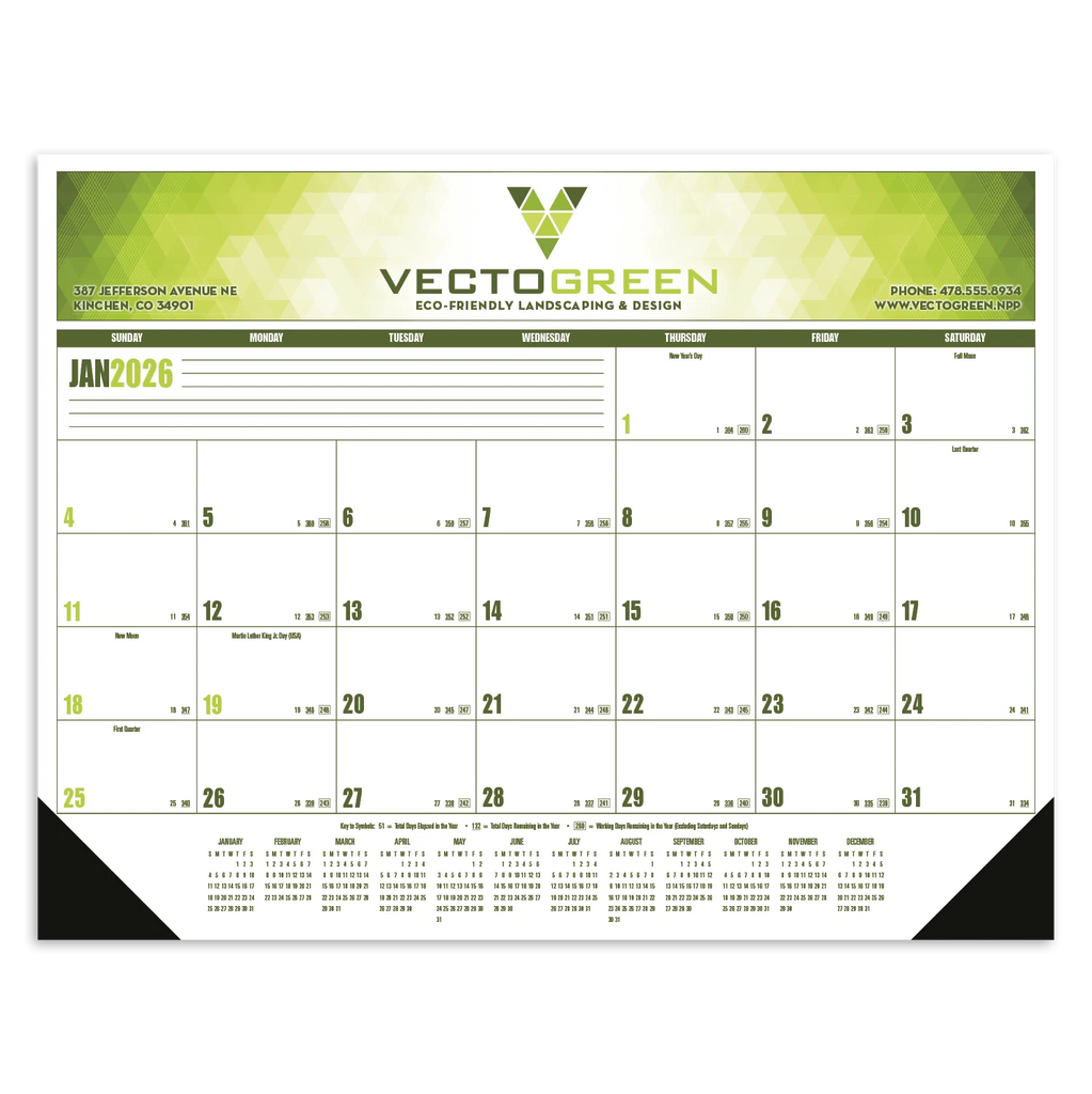 Good Value Red Multi-Color Desk Pad