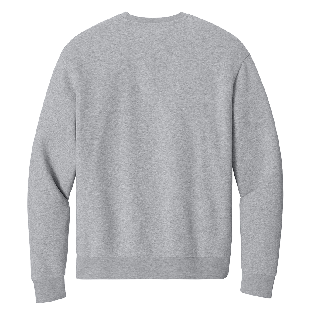 District Light Grey Heather MelloFleece Crew