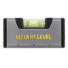 Koozie Group Gray Magnetic Pocket Level