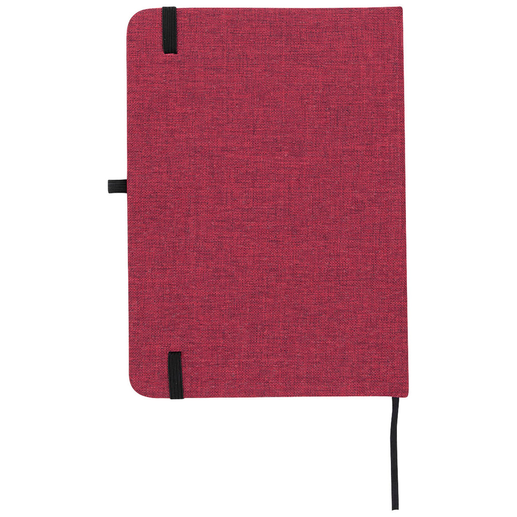 Hit Red Heathered Journal