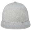 Pukka Grey Heather Tradesman Hybrid Six-Panel Cap