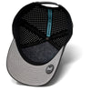 Melin Heather Charcoal Odyssey Stacked Hydro Performance Snapback Hat