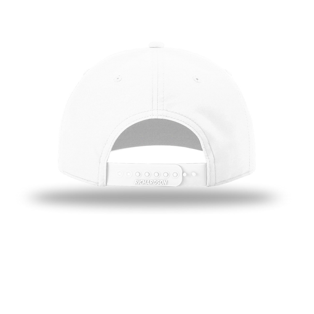 Richardson White/Navy 5-Panel Classic Rope Cap