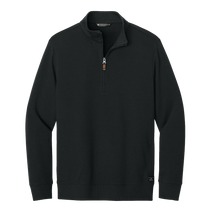 TravisMathew Black Waffle 1/4-Zip