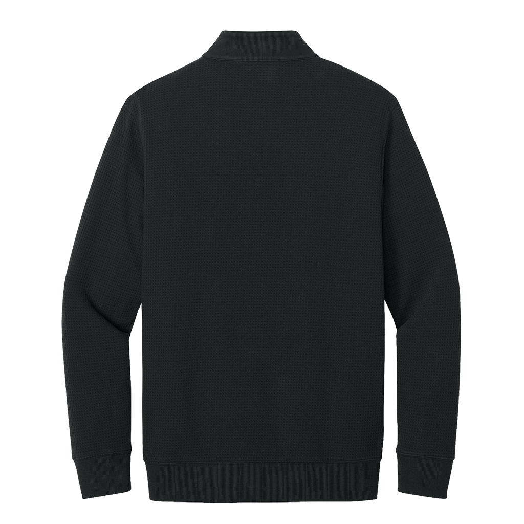 TravisMathew Black Waffle 1/4-Zip