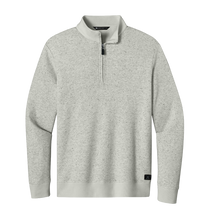TravisMathew Light Heather Grey Waffle 1/4-Zip