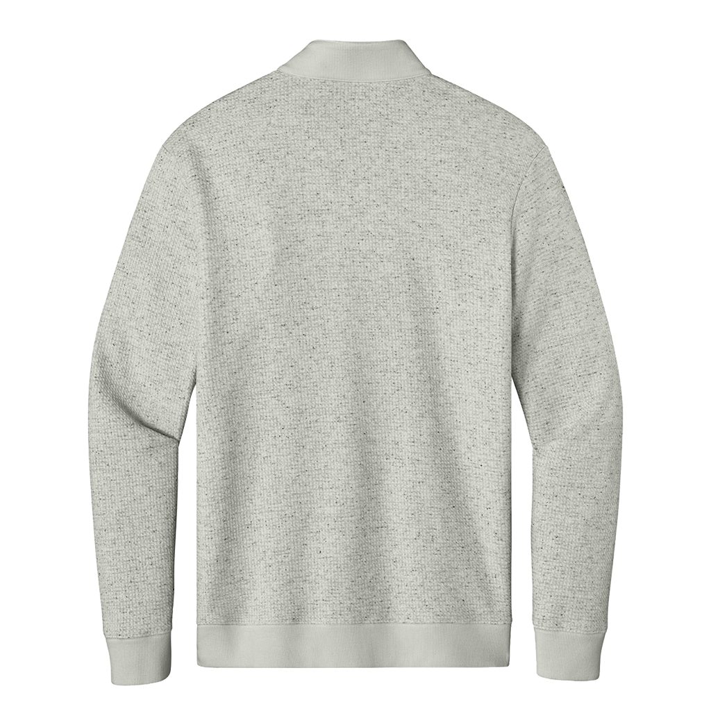 TravisMathew Light Heather Grey Waffle 1/4-Zip
